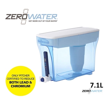 Zerowater 30-cup dispenser with 2025 free water quality meter zd-030rp